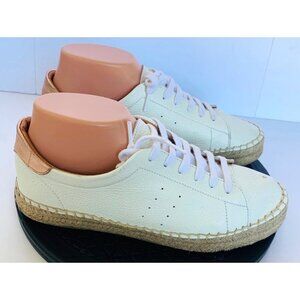 88-DALSON Off White Leather espadrilles 40/9